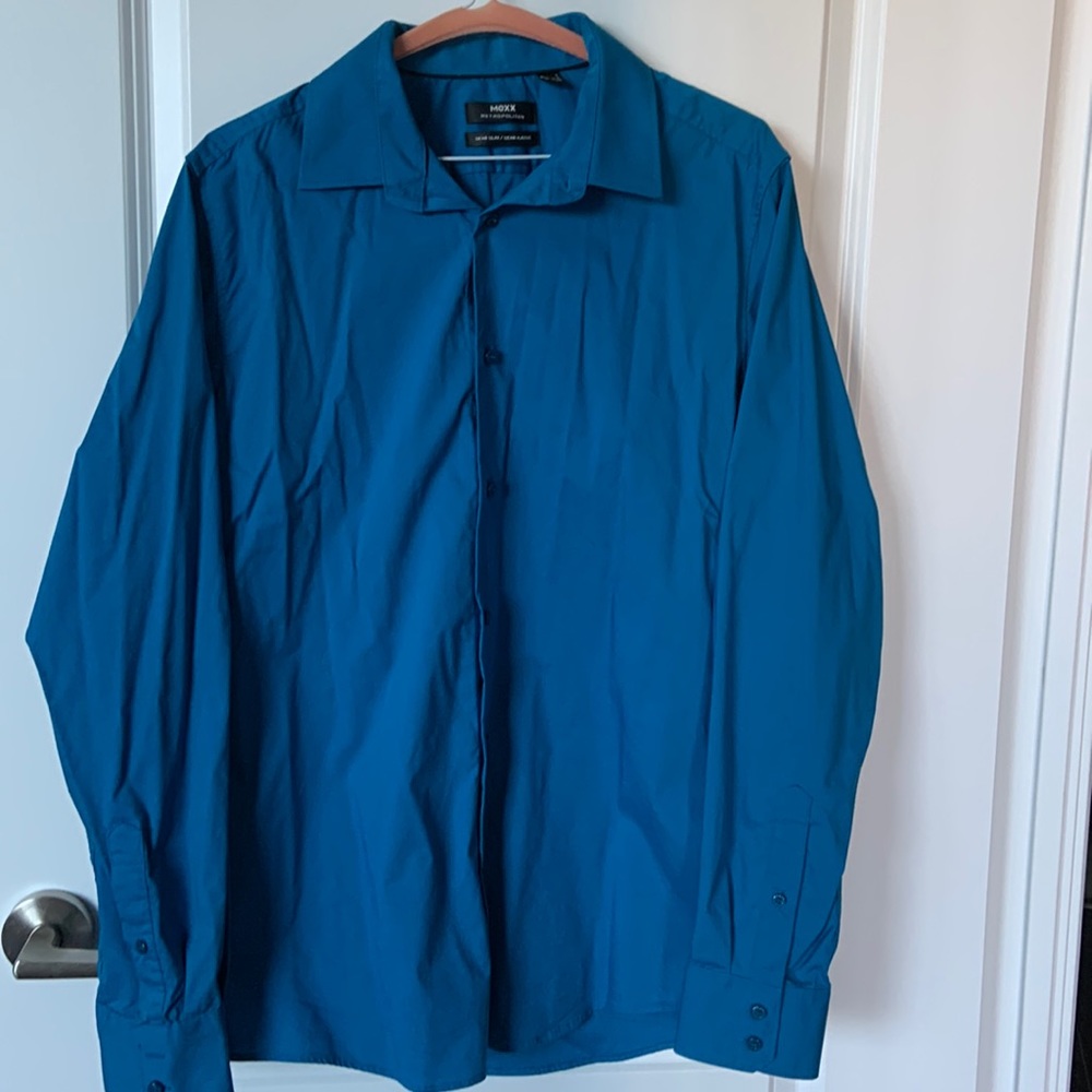 Mexx blue dress shirt
